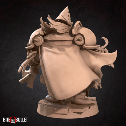 Owlfolk Cleric, Owlin | TABLETOP SCALE | D&D TTRPG Miniature | Bite the Bullet | Unpainted, Unplated Resin 8k