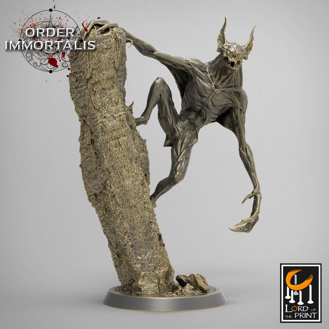 Imperfect Vampire | TABLETOP SCALE Monster Miniature | Order Immortalis | Rescale Miniatures