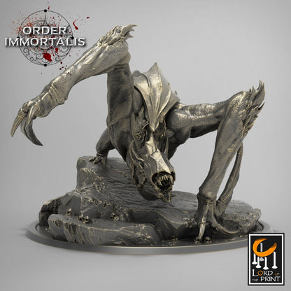Crawling Bat | TABLETOP SCALE Monster Miniature | Order Immortalis | Rescale Miniatures