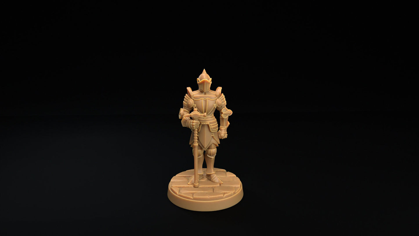 It Was a Mimic All Along! Suits of Armor | D&D Miniature | TABLETOP SCALE | The Dragon Trappers Lodge | Unpainted, Unplated Resin 8k