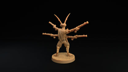 Thrikreen Wanderers | D&D Miniature | TABLETOP SCALE | The Dragon Trappers Lodge | Unpainted, Unplated Resin 8k