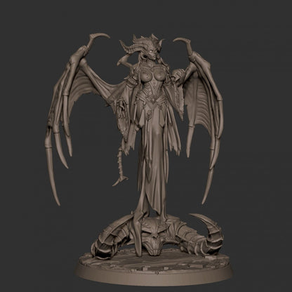 Daughter of Hatred | TABLETOP SCALE | TTRPG Miniature | Bite the Bullet | Unpainted, Unplated Resin 8k