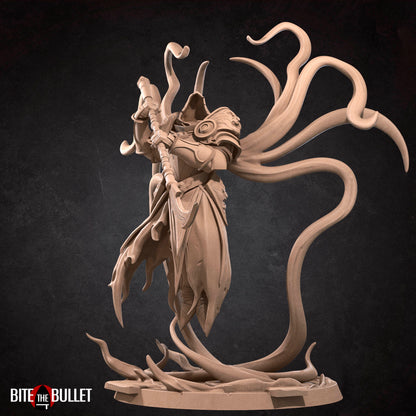 Bullet Hell, Seraphim Renegade, Rogue Angel | TABLETOP SCALE | D&D TTRPG Miniature | Bite the Bullet