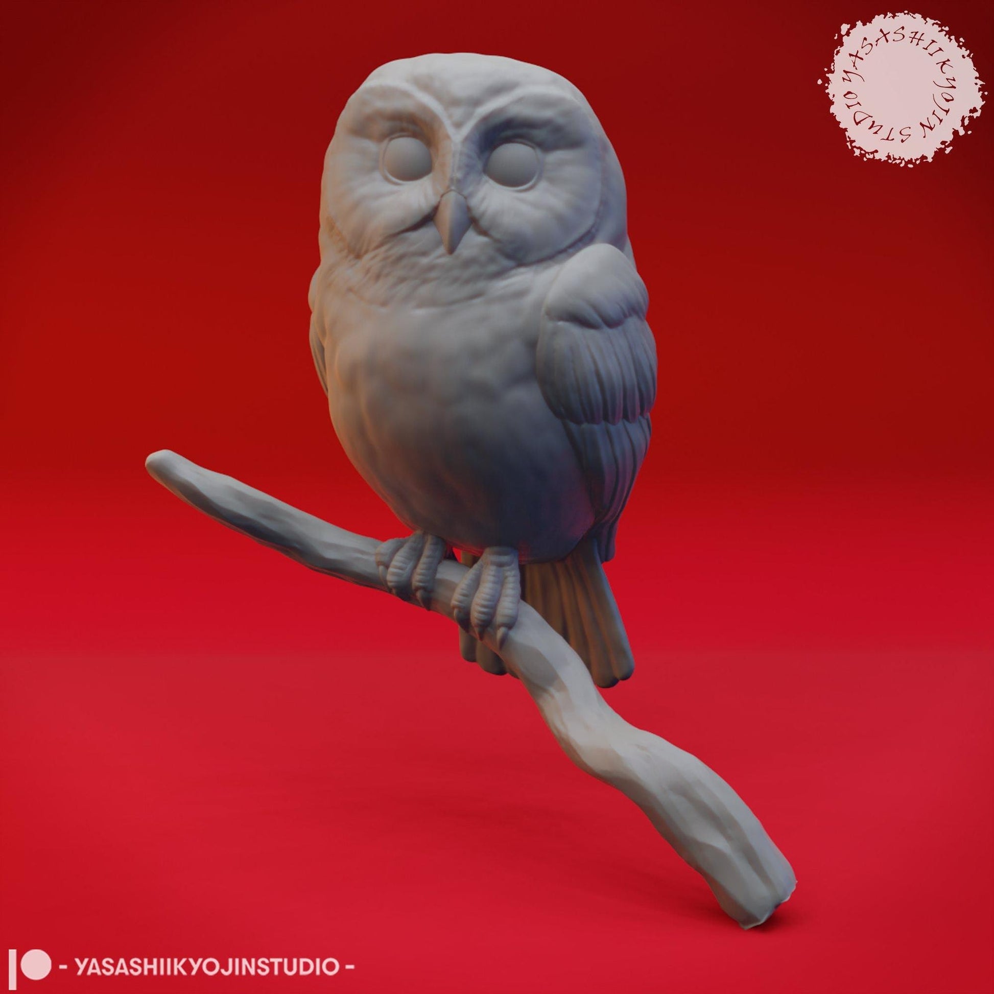 Bust Collection | Deva, Goblin King, Mind Flayer, Northern Saw Whet Owl, Owlbear Cub, Stone Giant, Succubus | Yasashii Kyojin Studio