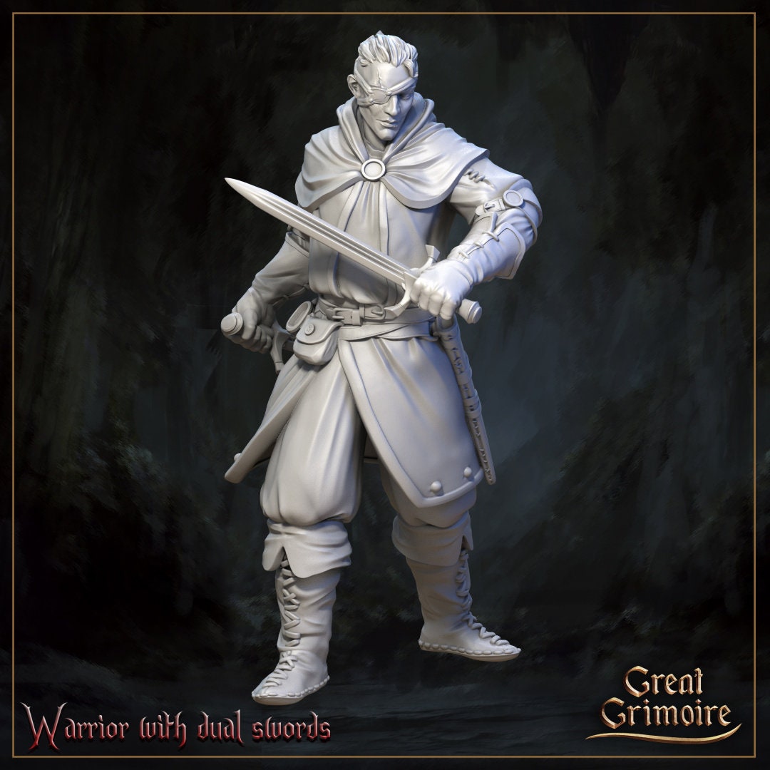 Gaven & His Brave Warriors | Horrors of the Underground | D&D Tabletop Miniature | Great Grimoire