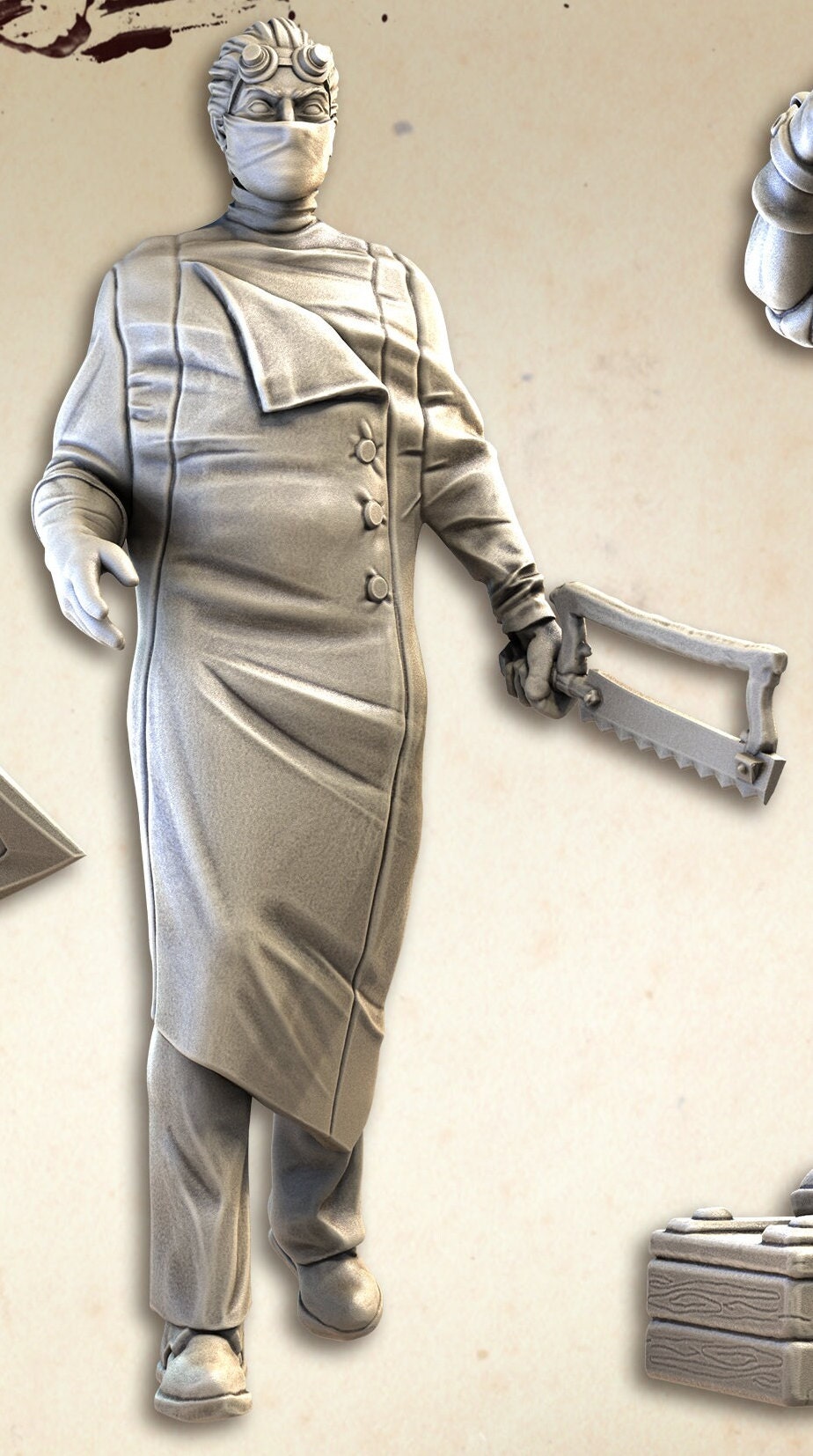 Doctors, Normal and Nightmare | Wicked Hills Asylum | D&D TTRPG Miniature | Great Grimoire