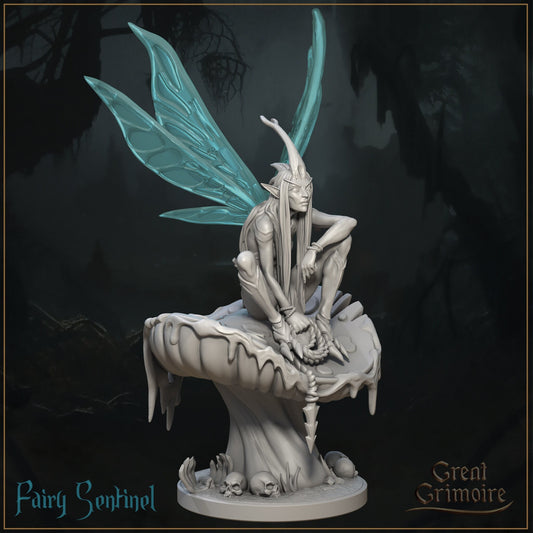 Fairy Sentinel | Dark Metamorphosis | D&D Tabletop Miniature | Great Grimoire