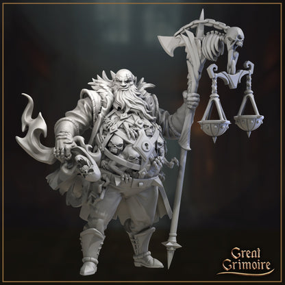 Fate Weigher | Merchants of the Mystic Market | Tabletop Gaming Miniature | Great Grimoire