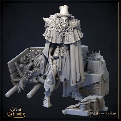 Feather Dealer | Curse of the Celestial Children | D&D Tabletop Miniature | Great Grimoire