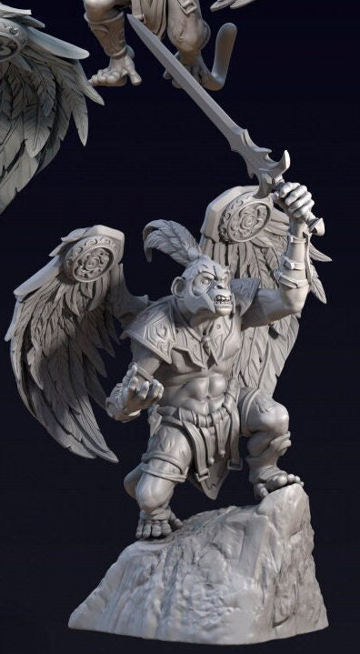 Flying Monkeys, Horror Oz | Veil of Emerald Dreams | Tabletop Gaming Miniature | Great Grimoire