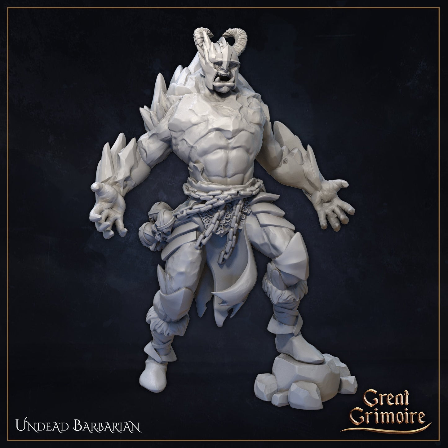 Frozen Knights | TABLETOP SCALE | D&D TTRPG Miniature | Great Grimoire