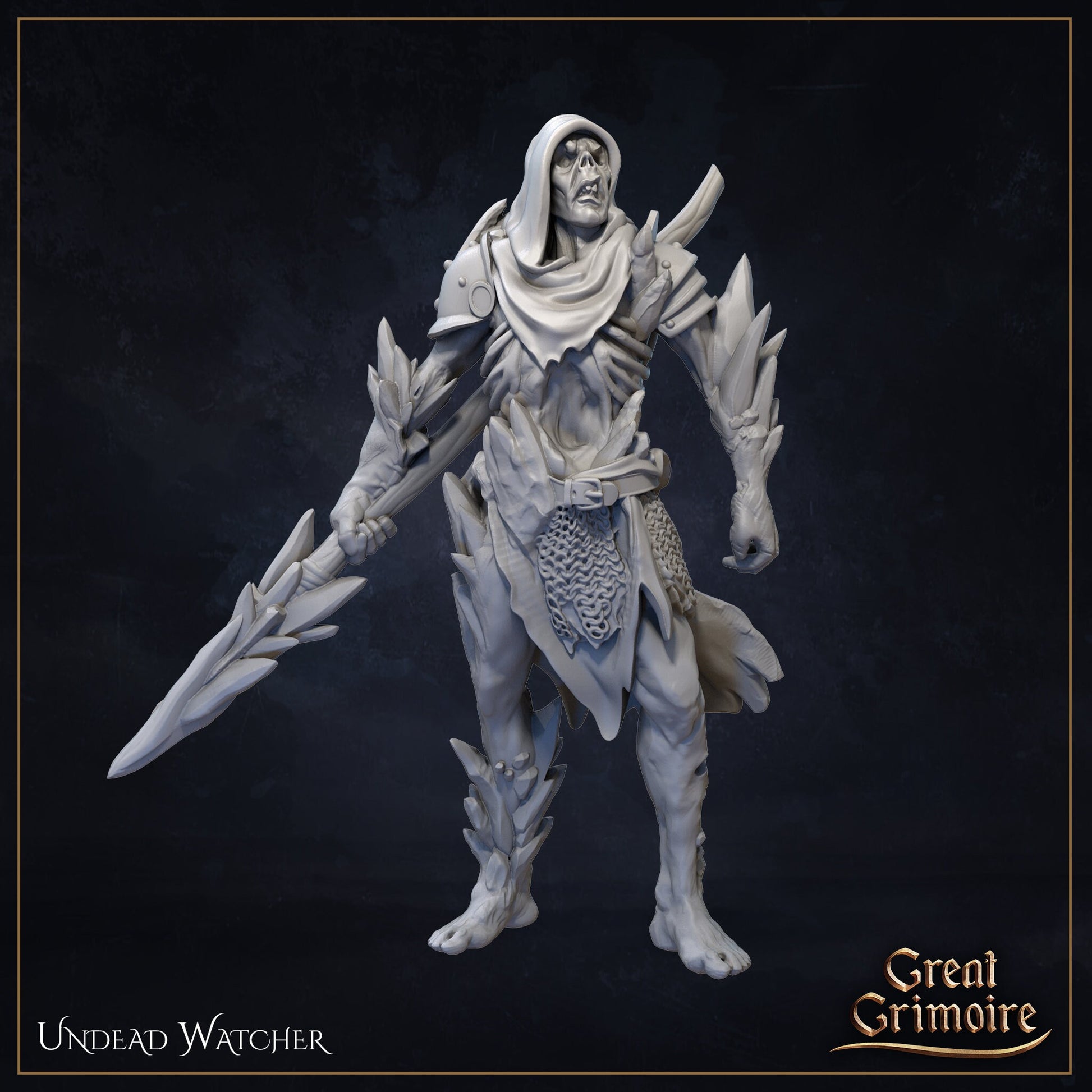 Frozen Knights | TABLETOP SCALE | D&D TTRPG Miniature | Great Grimoire