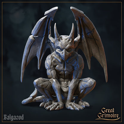 Gargoyles | Cursed in Stone | D&D Tabletop Miniature | Great Grimoire