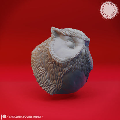 Bust Collection | Deva, Goblin King, Mind Flayer, Northern Saw Whet Owl, Owlbear Cub, Stone Giant, Succubus | Yasashii Kyojin Studio