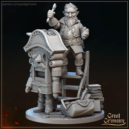 Herr Drosselmeyer | Macabre Dance of Tails and Sabers | D&D Tabletop Miniature | Great Grimoire