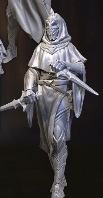 Marquise’s Guards, Masked Bodyguards | TABLETOP SCALE | D&D TTRPG Miniature | Great Grimoire