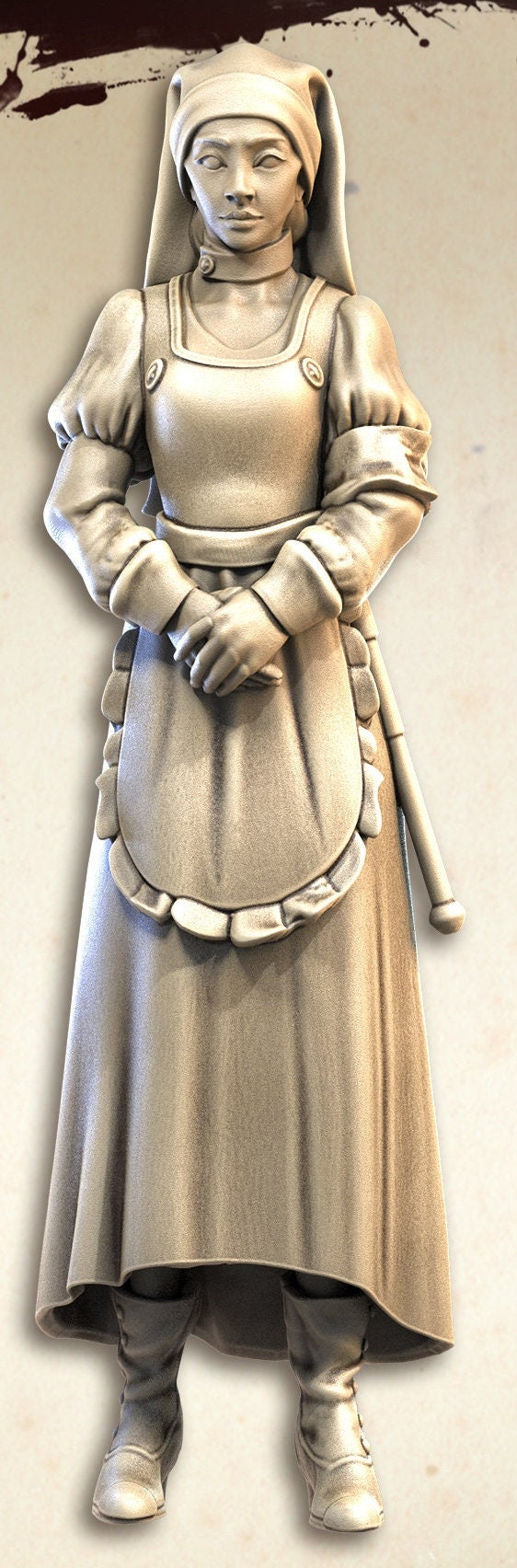 Nurses, Normal and Nightmare | Wicked Hills Asylum | D&D TTRPG Miniature | Great Grimoire