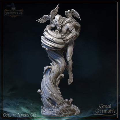 Odin, the Almighty One | Serpents Lair | Tabletop Gaming Miniature | Great Grimoire