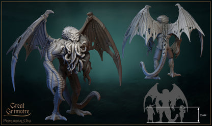 Primordial One Eldritch Cthulhu Monster | Gathering Storm | D&D Tabletop Miniature | Great Grimoire