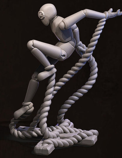 Puppeteer and Puppets | Merchants of the Mystic Market | Tabletop Gaming Miniature | Great Grimoire