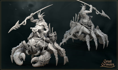 Roving Hunter | Tides of the Abyss | D&D TTRPG Miniature | Great Grimoire