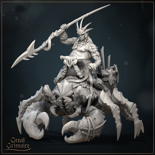 Roving Hunter | Tides of the Abyss | D&D TTRPG Miniature | Great Grimoire