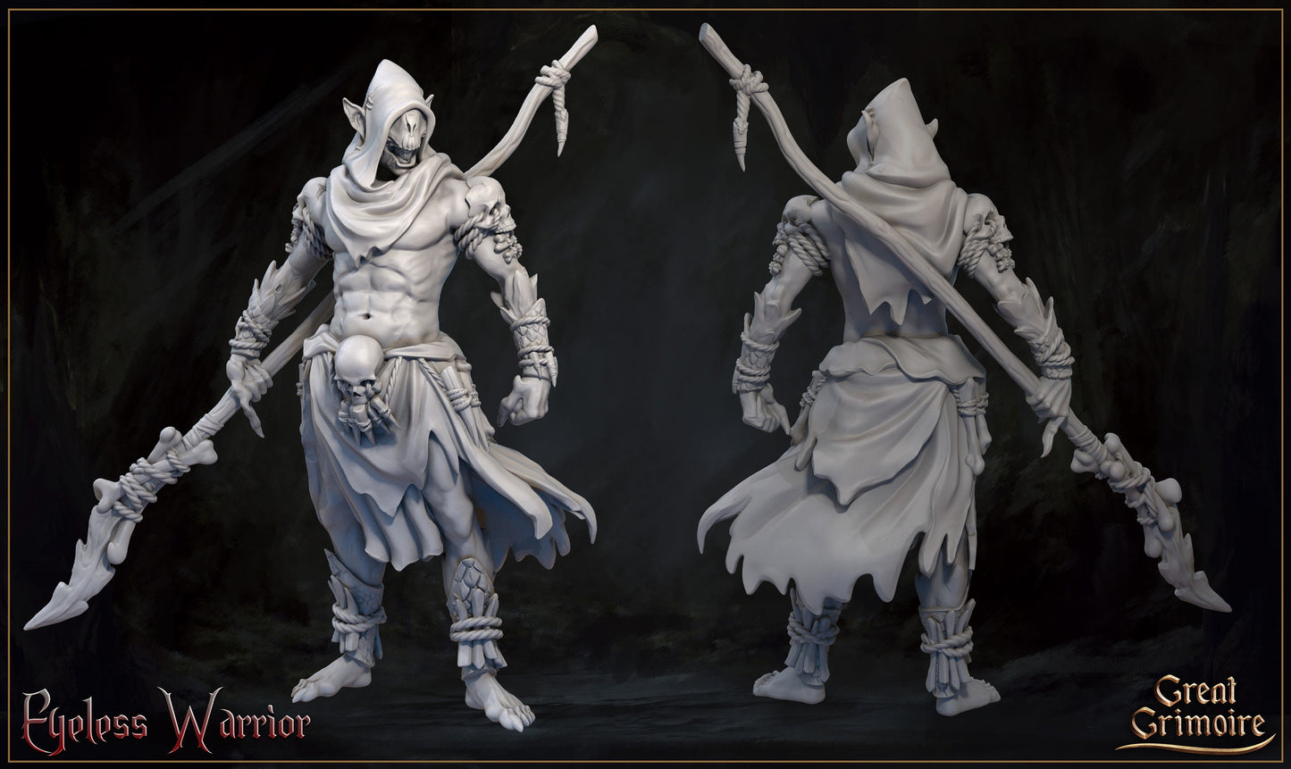 The Exiled and the Eyeless | Horrors of the Underground | D&D Tabletop Miniature | Great Grimoire