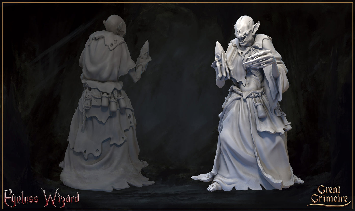 The Exiled and the Eyeless | Horrors of the Underground | D&D Tabletop Miniature | Great Grimoire