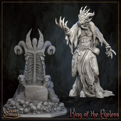The Exiled and the Eyeless | Horrors of the Underground | D&D Tabletop Miniature | Great Grimoire