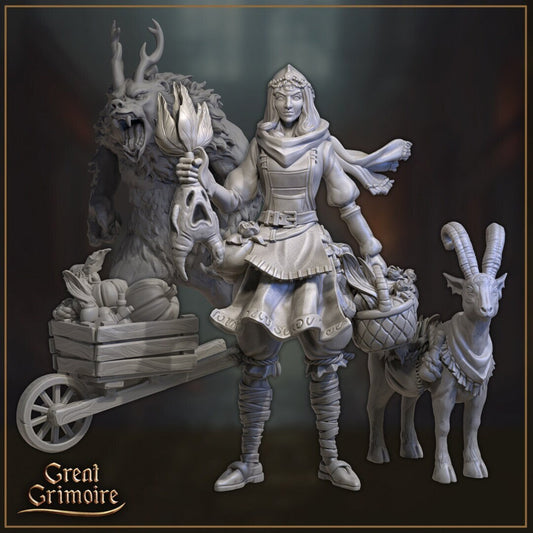 Three-Eyed Orchadist | Merchants of the Mystic Market | Tabletop Gaming Miniature | Great Grimoire