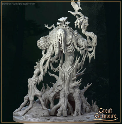 Twisted Renfrey, Wood Spirit, Haunted Forest | Wicked Hills Asylum | D&D TTRPG Miniature | Great Grimoire
