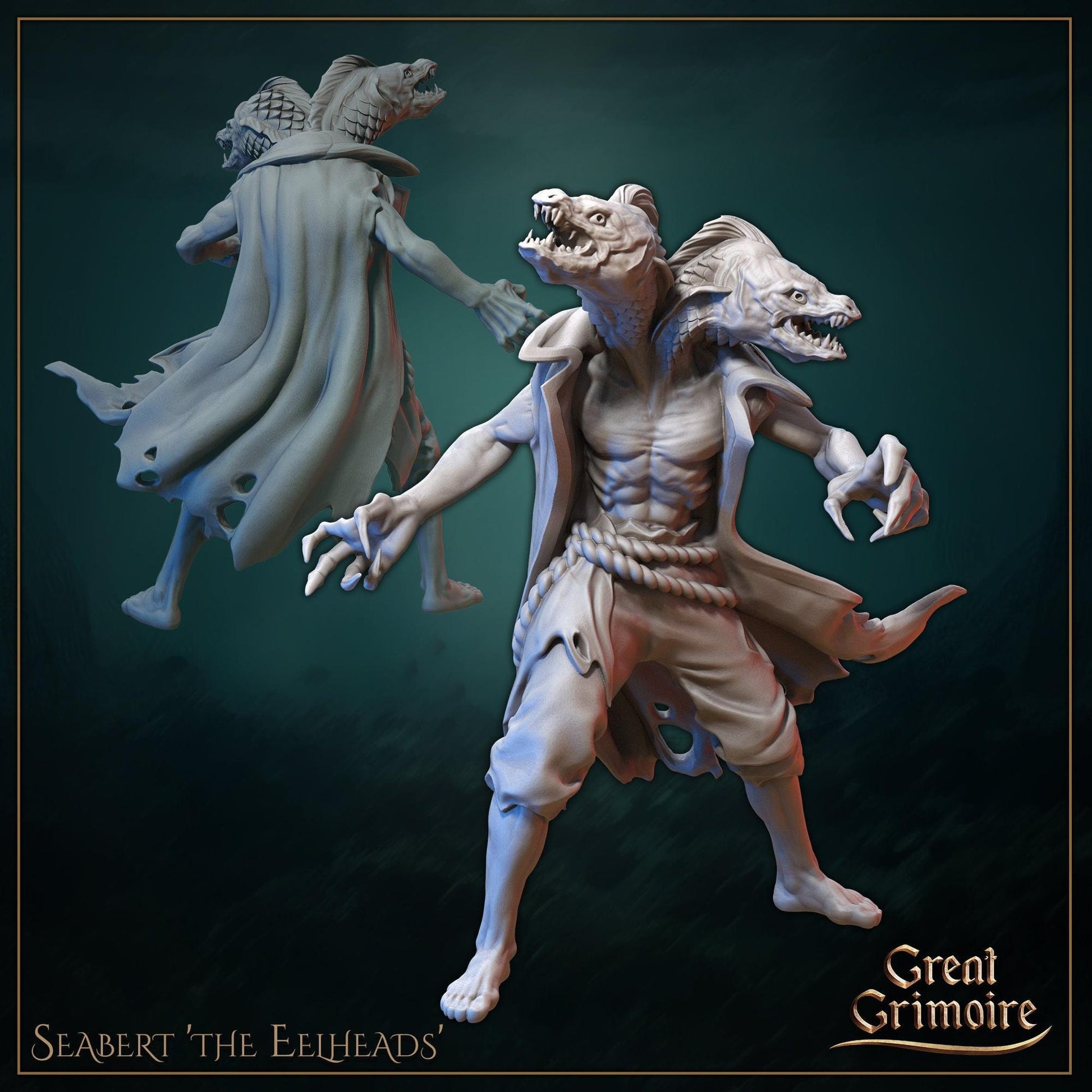 Undead Horde, Drowned Pirates | Gathering Storm | D&D Tabletop Miniature | Great Grimoire