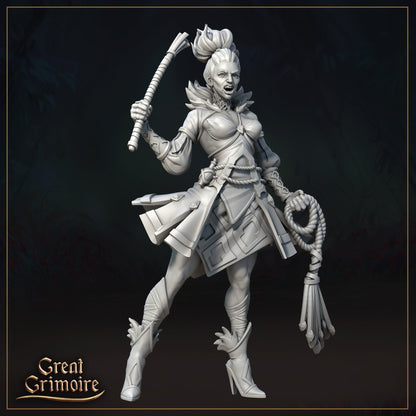 Wicked Witch, Horror Oz | Veil of Emerald Dreams | Tabletop Gaming Miniature | Great Grimoire