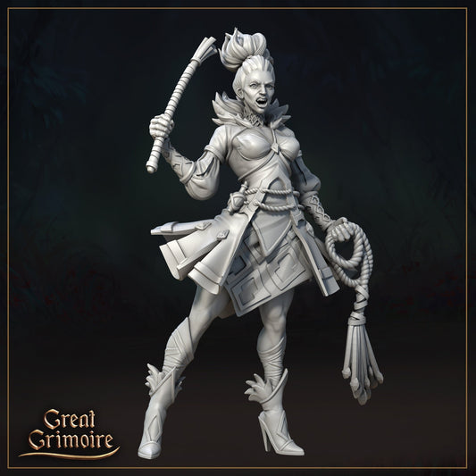 Wicked Witch, Horror Oz | Veil of Emerald Dreams | Tabletop Gaming Miniature | Great Grimoire