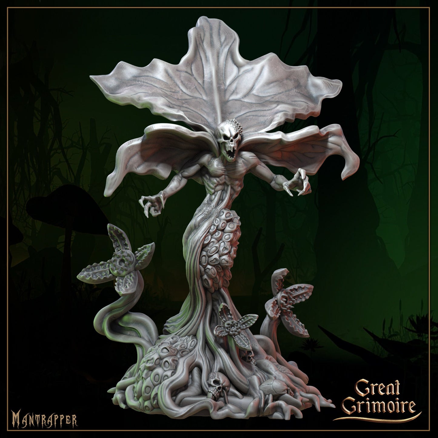 Hypnotic Blooms | Song of the Forest | D&D TTRPG Miniature | Great Grimoire