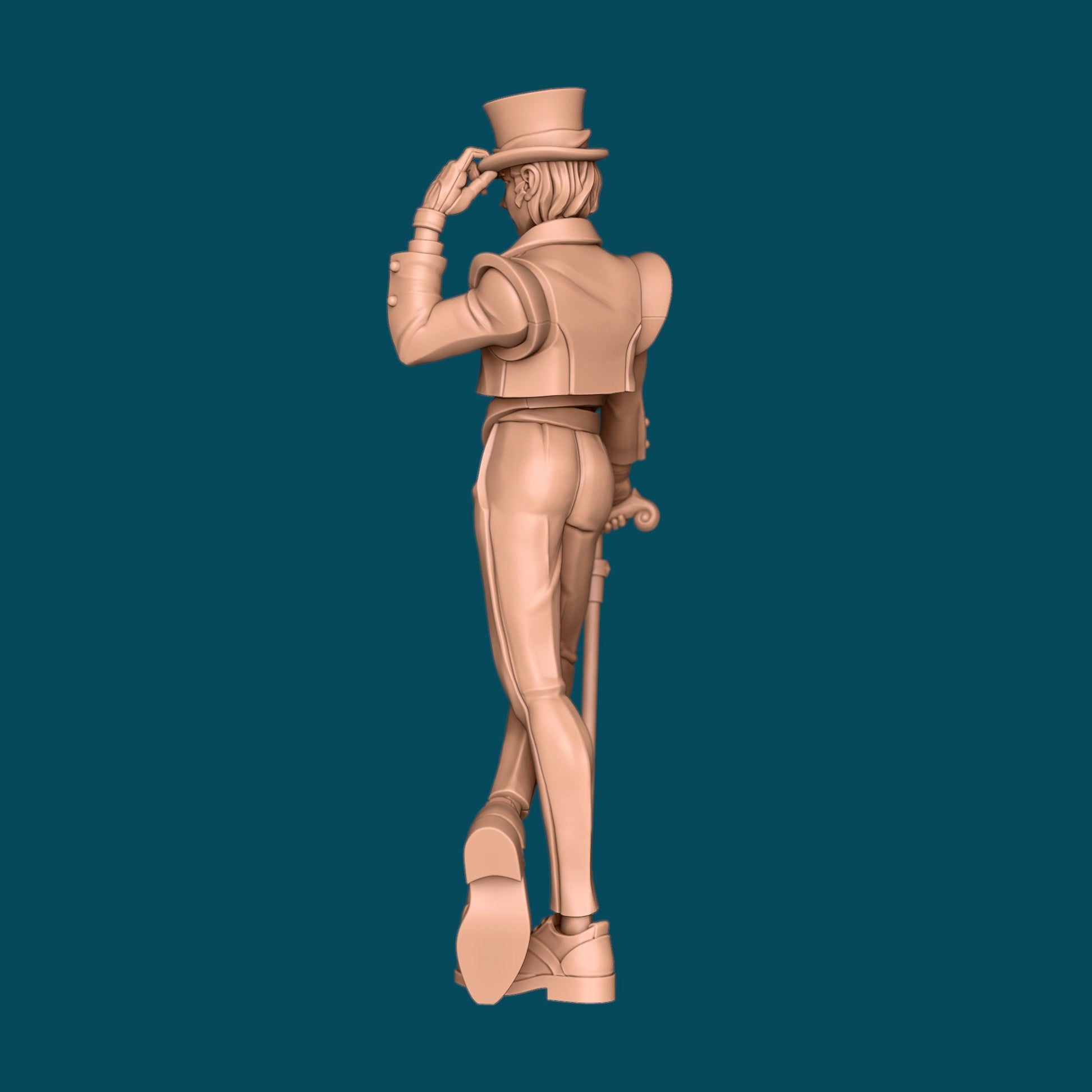 Henri a Mysterious Gentleman | D&D TTRPG Miniature | Awkward Penguin Minis