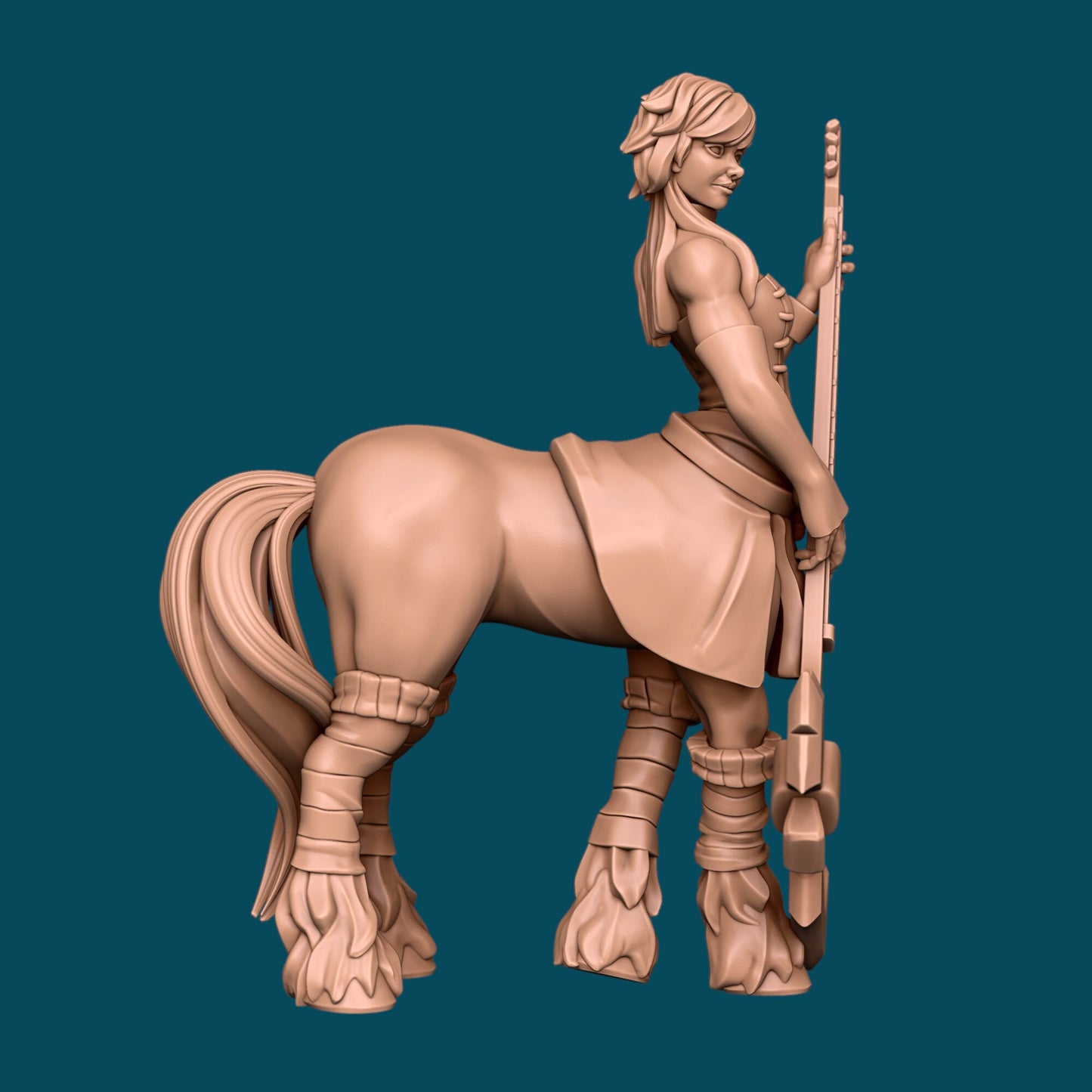 Solanis a Scene Kid Centaur | D&D TTRPG Miniature | Awkward Penguin Minis