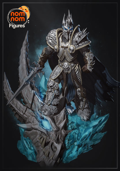 Frozen Death Knight | Resin Garage Kit Figure Video Game Fan Art | Nomnom Figures