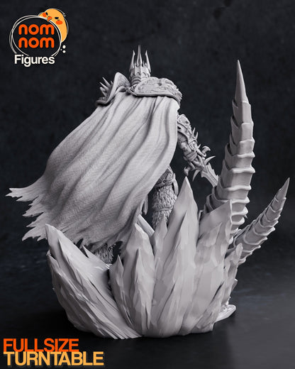 Frozen Death Knight | Resin Garage Kit Figure Video Game Fan Art | Nomnom Figures