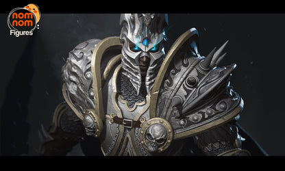 Frozen Death Knight | Resin Garage Kit Figure Video Game Fan Art | Nomnom Figures