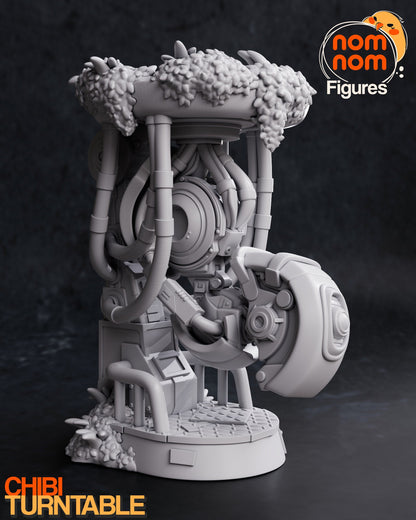 Chibi Testing-Obsessed AI | Resin Garage Kit Figure Video Game Fan Art | Nomnom Figures