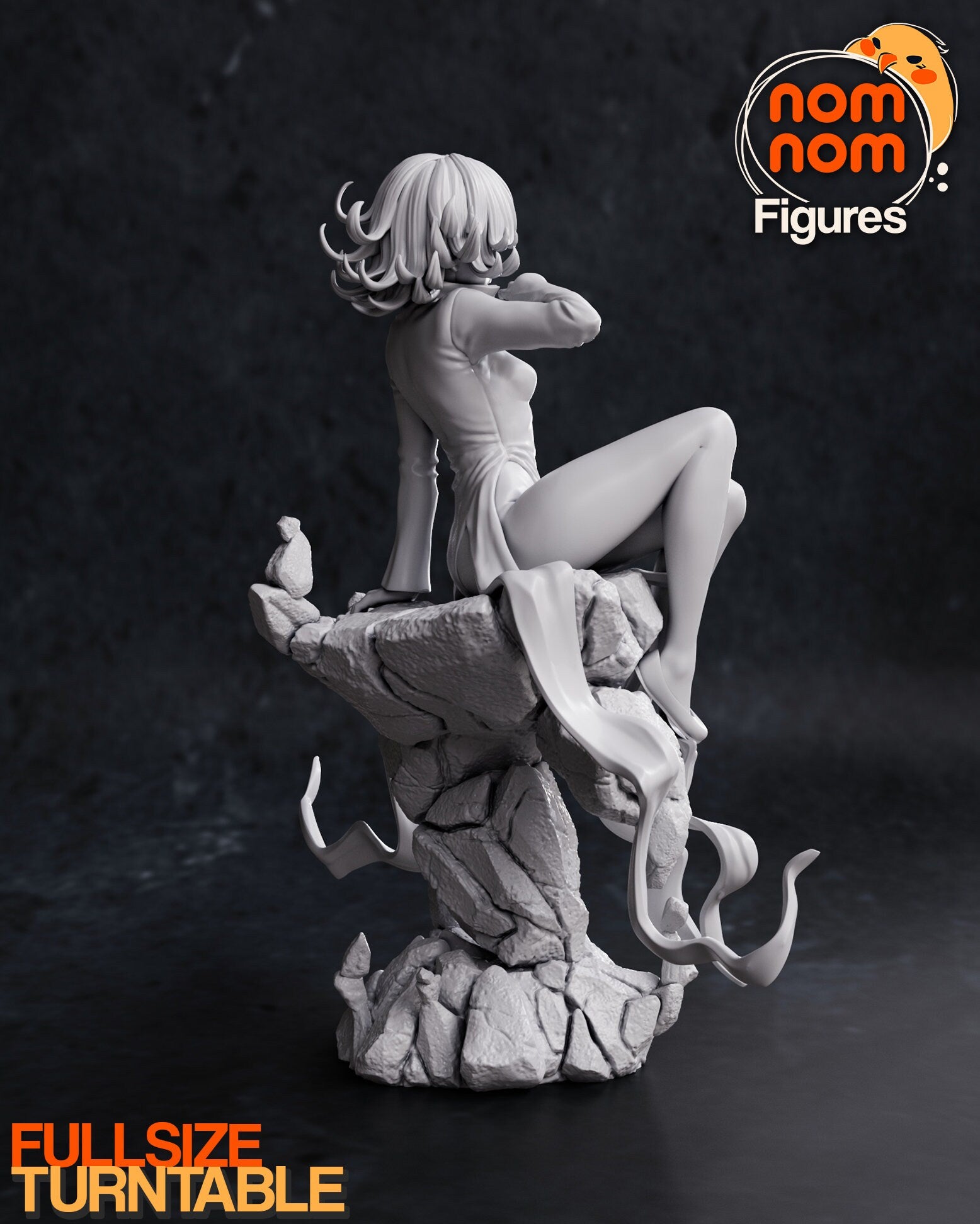 Powerful Twister | Resin Garage Kit Figure Anime Manga Fan Art | Nomnom Figures