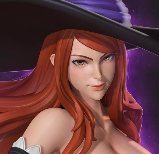 Witchy Hero | Resin Garage Kit Figure Video Game Fan Art | Nomnom Figures