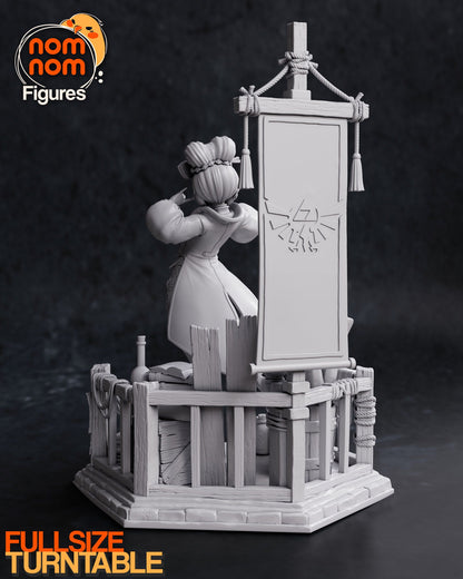 Deaged Inventor | Resin Garage Kit Figure Game Fan Art | Nomnom Figures