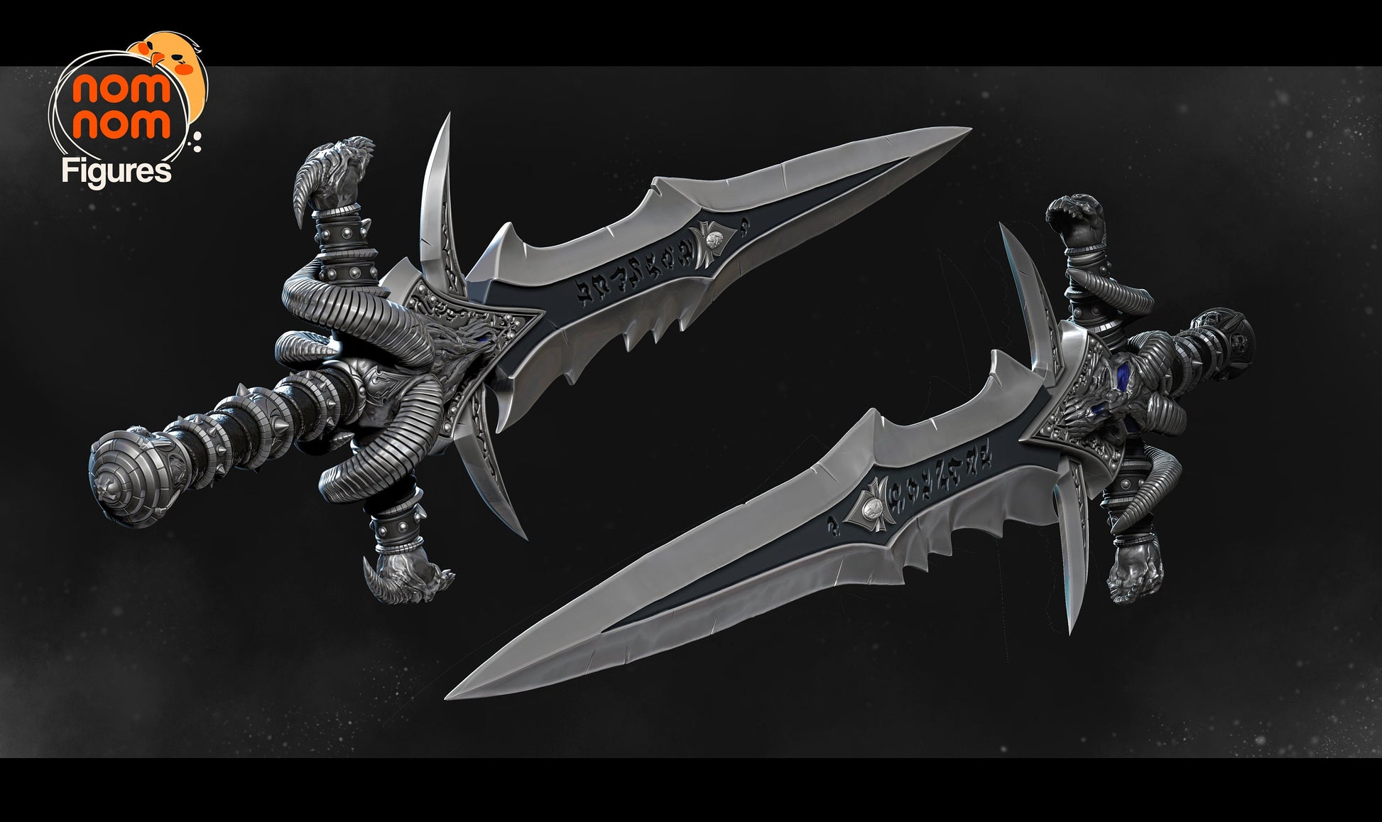 Haunted Blade | Resin Garage Kit Figure Video Game MMO Fan Art | Nomnom Figures