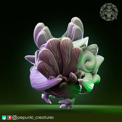 Fancy Boss Nightjar | Tabletop or Display Scale | D&D Humblewood TTRPG Miniature | Pepunki Creatures