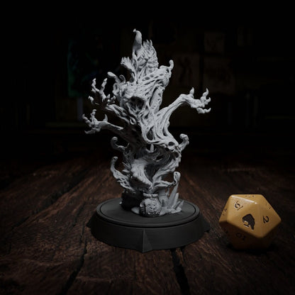 Blood Invocation, Curse Spirit Ghost Enemy | Tabletop or Display Scale | TTRPG Miniature | Cripta Studios