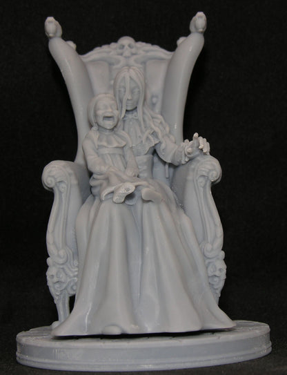 Alice and Orthanc the Doll | Wicked Hills Asylum | D&D TTRPG Miniature | Great Grimoire