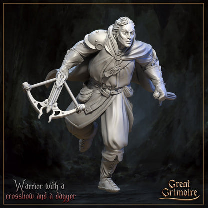 Gaven & His Brave Warriors | Horrors of the Underground | D&D Tabletop Miniature | Great Grimoire