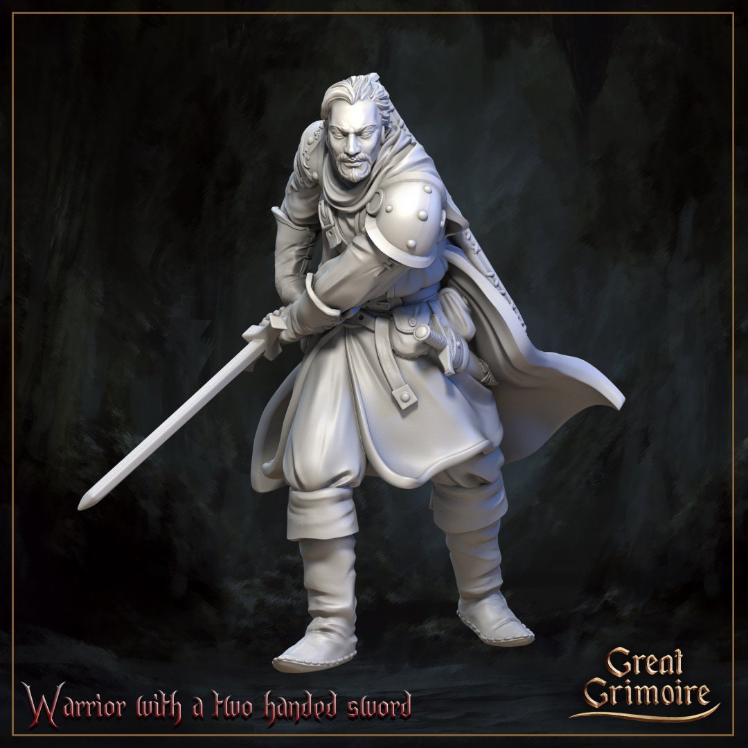 Gaven & His Brave Warriors | Horrors of the Underground | D&D Tabletop Miniature | Great Grimoire